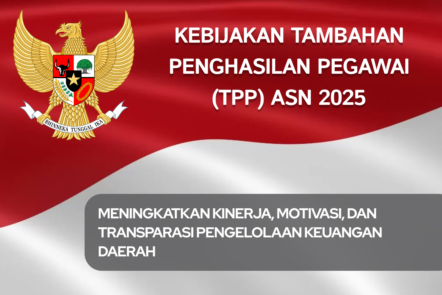 Kebijakan Tambahan Penghasilan Pegawai (TPP) ASN Pemda Tahun 2025